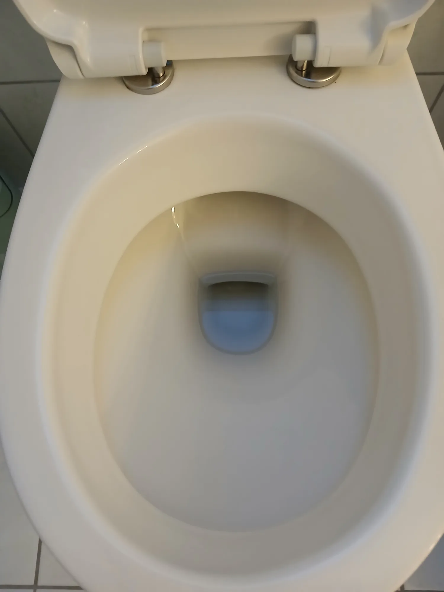 Toilette hygienisch gereinigt (nachher)