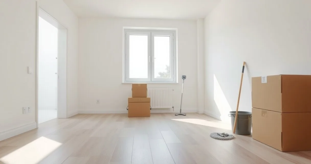 Umzugsreinigung: Checkliste für die Wohnungsübergabe ohne Abzüge